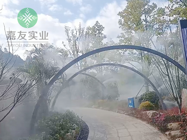 雾森系统喷雾造景2